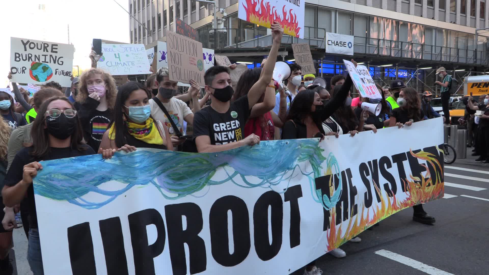 NYC: Climate Strike youth protest