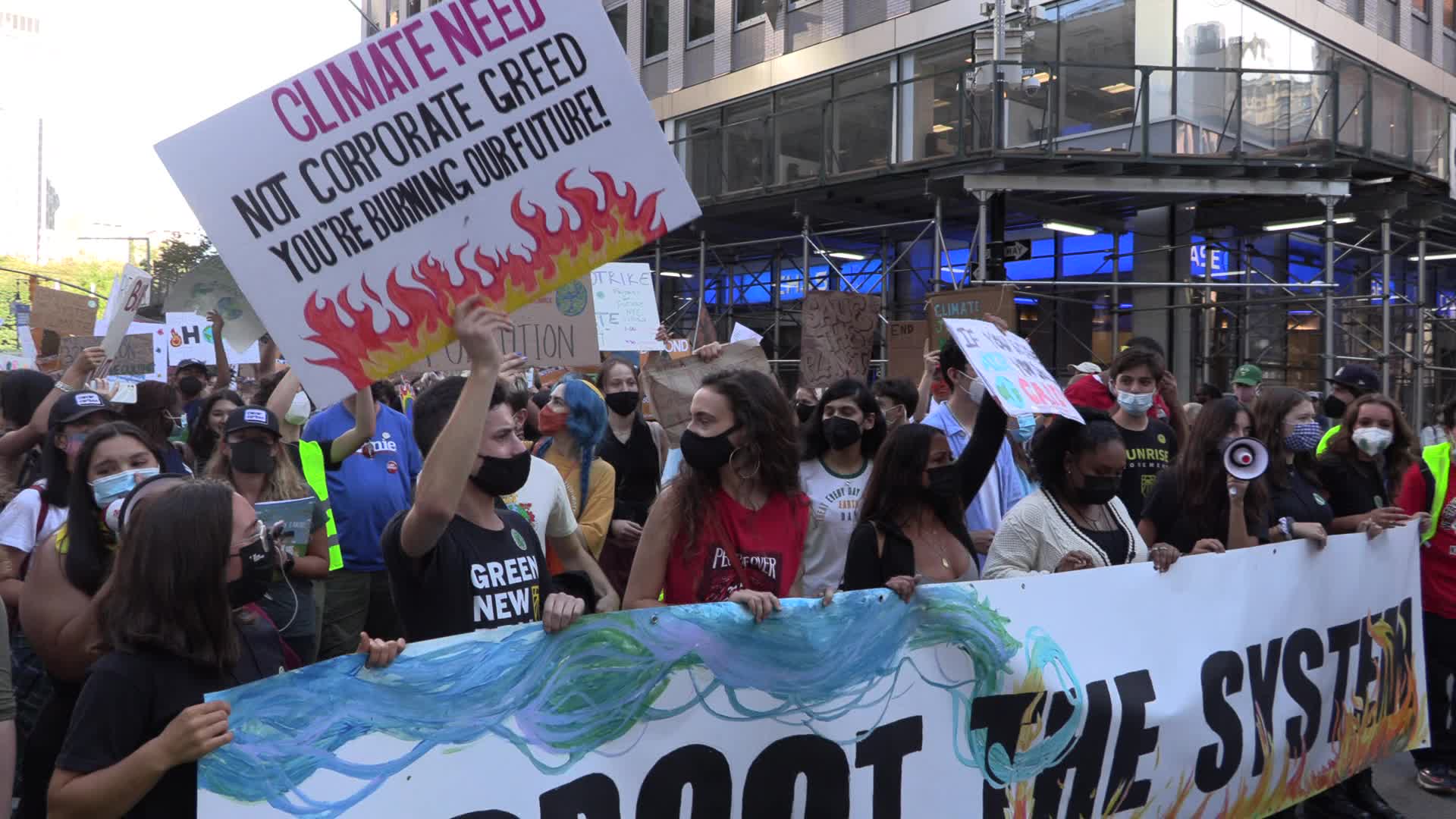 NYC: Climate Strike youth protest