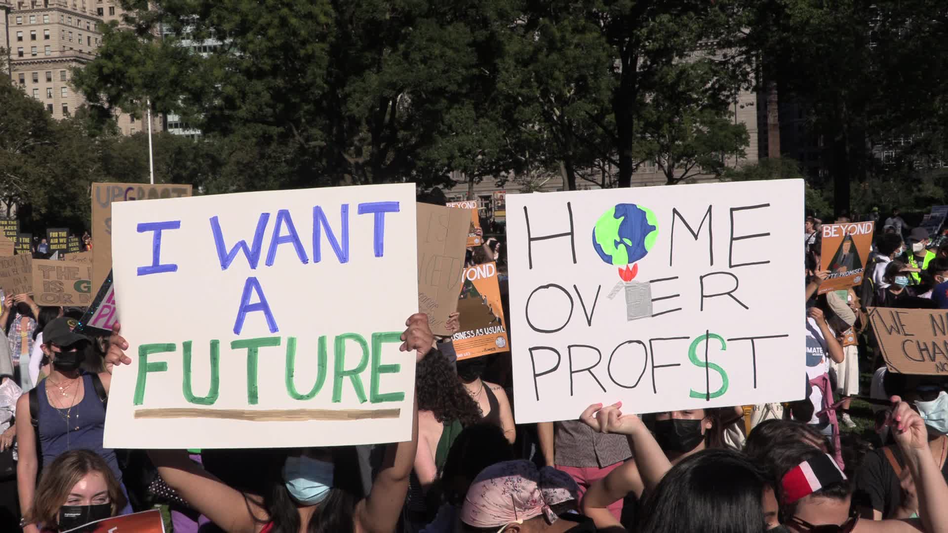 NYC: Climate Strike youth protest