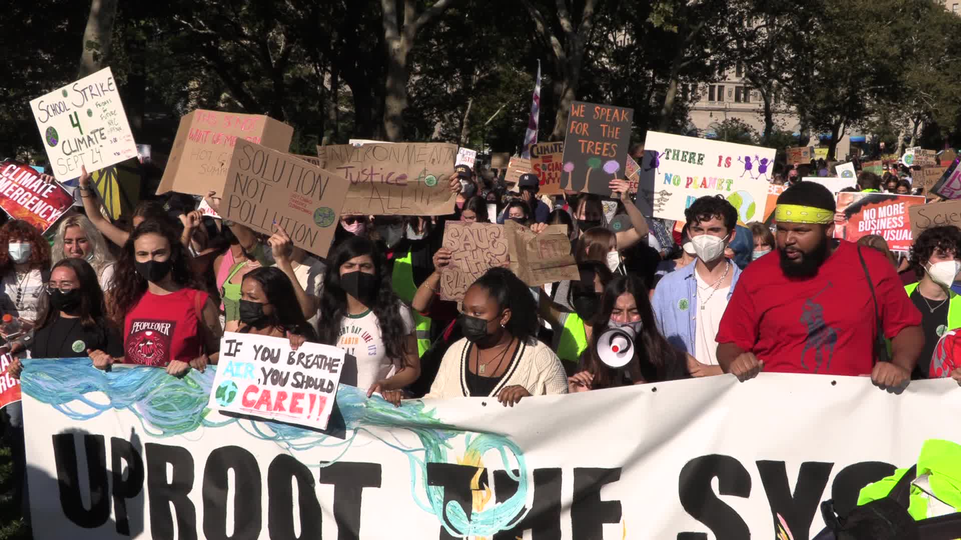 NYC: Climate Strike youth protest