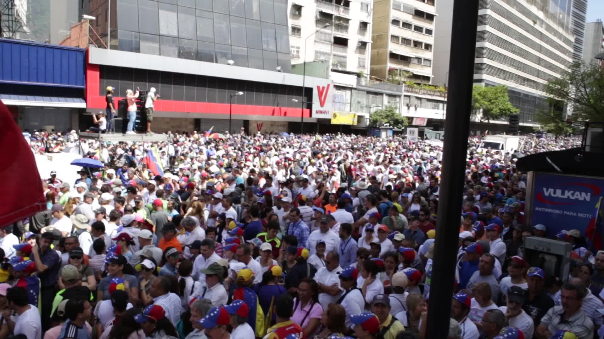  Demonstration To Support Self-proclaimed Interim President Of Venezuela