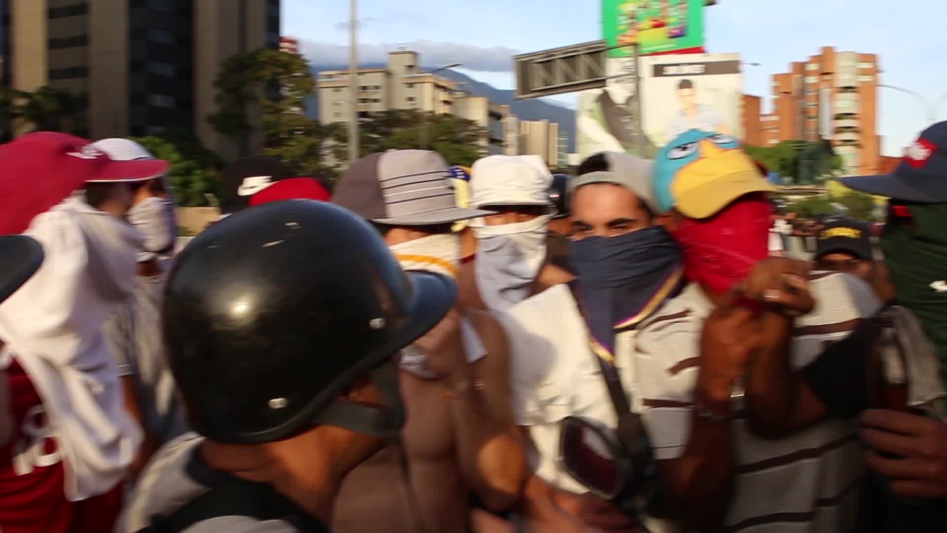  Demonstration To Support Self-proclaimed Interim President Of Venezuela