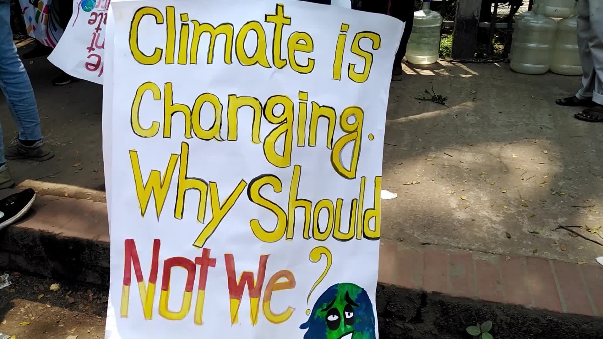 Friday Global Climate Strike rally in Dhaka