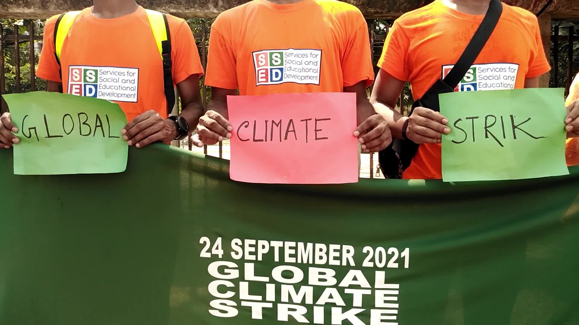 Friday Global Climate Strike rally in Dhaka