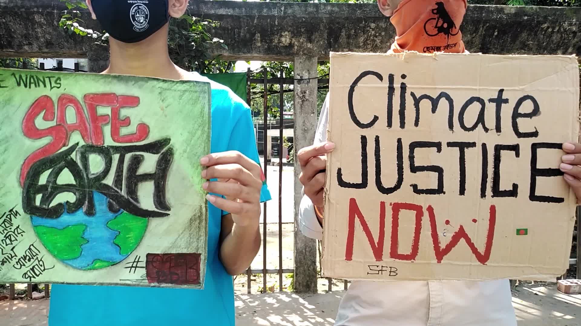 Friday Global Climate Strike rally in Dhaka