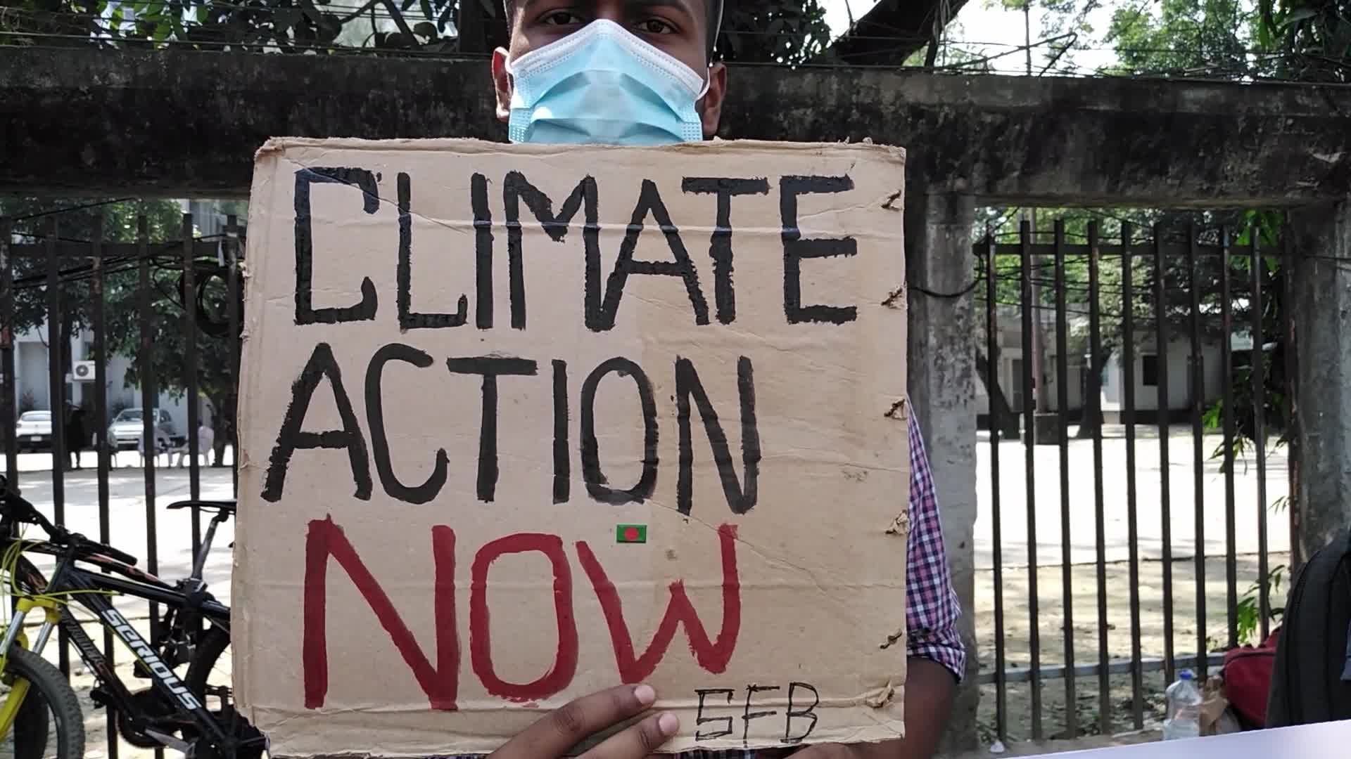 Friday Global Climate Strike rally in Dhaka