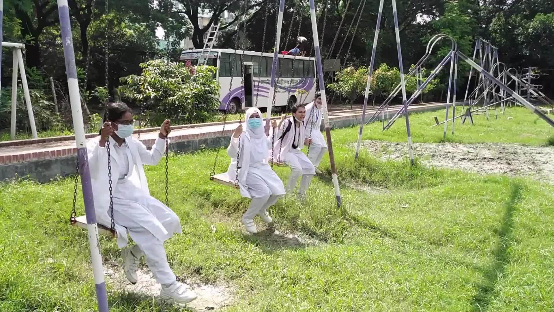 Back to school after almost a year and half in Dhaka, Bangladesh
