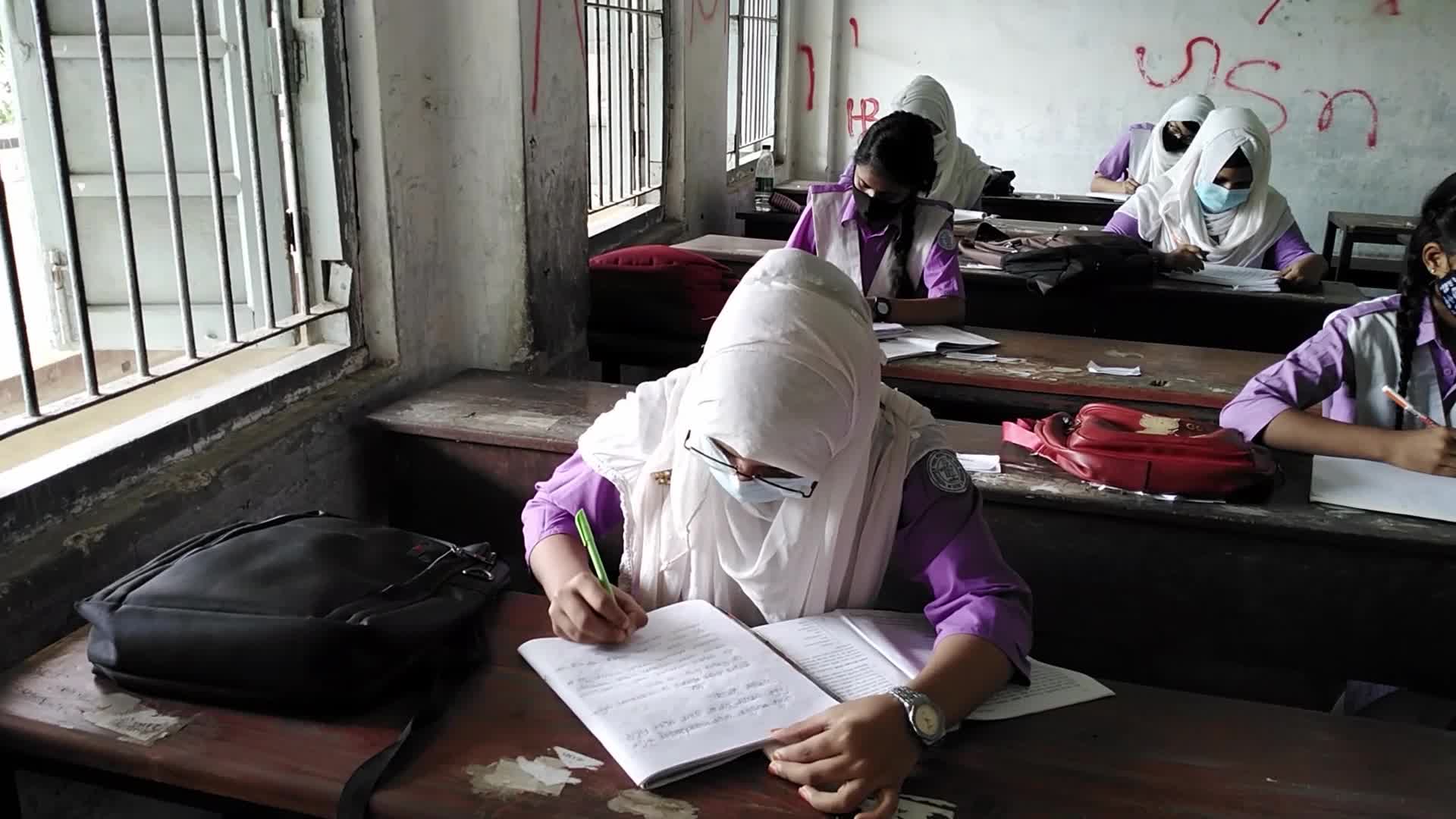 Back to school after almost a year and half in Dhaka, Bangladesh