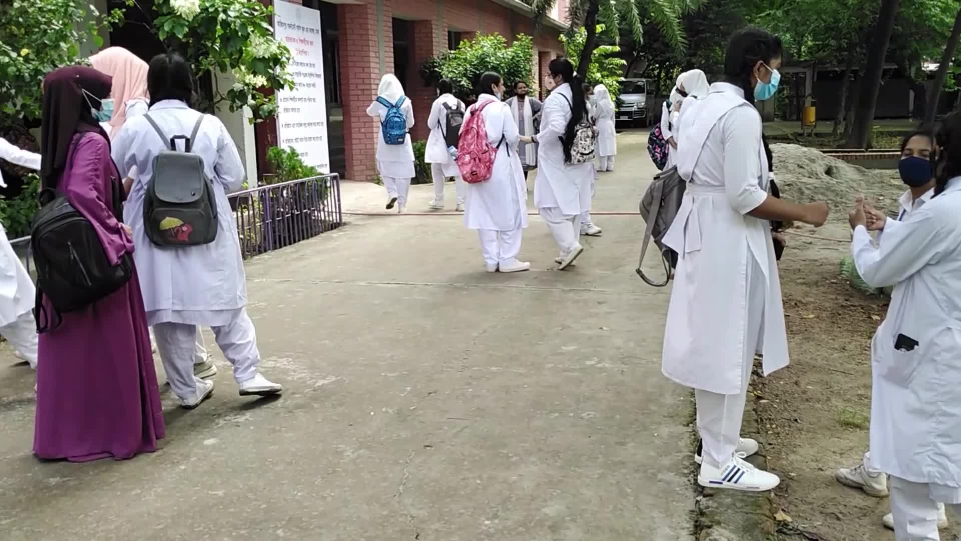Back to school after almost a year and half in Dhaka, Bangladesh