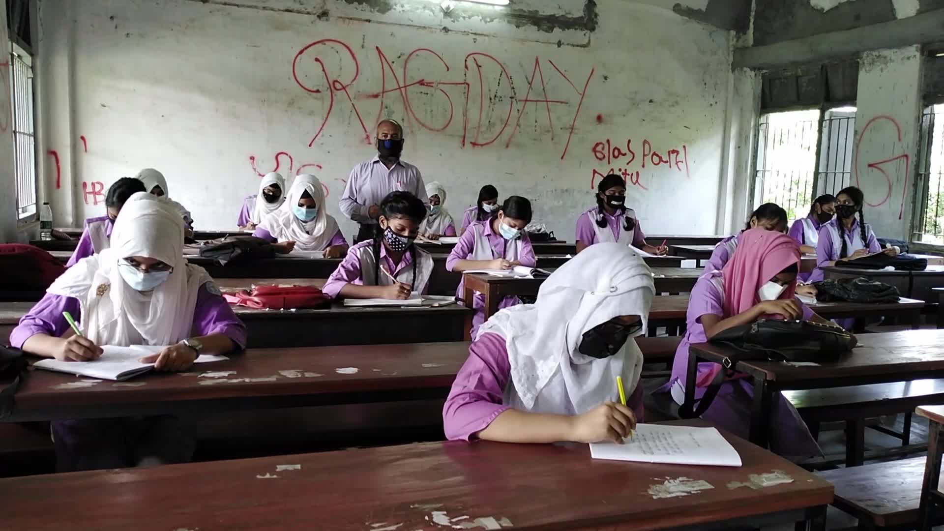 Back to school after almost a year and half in Dhaka, Bangladesh