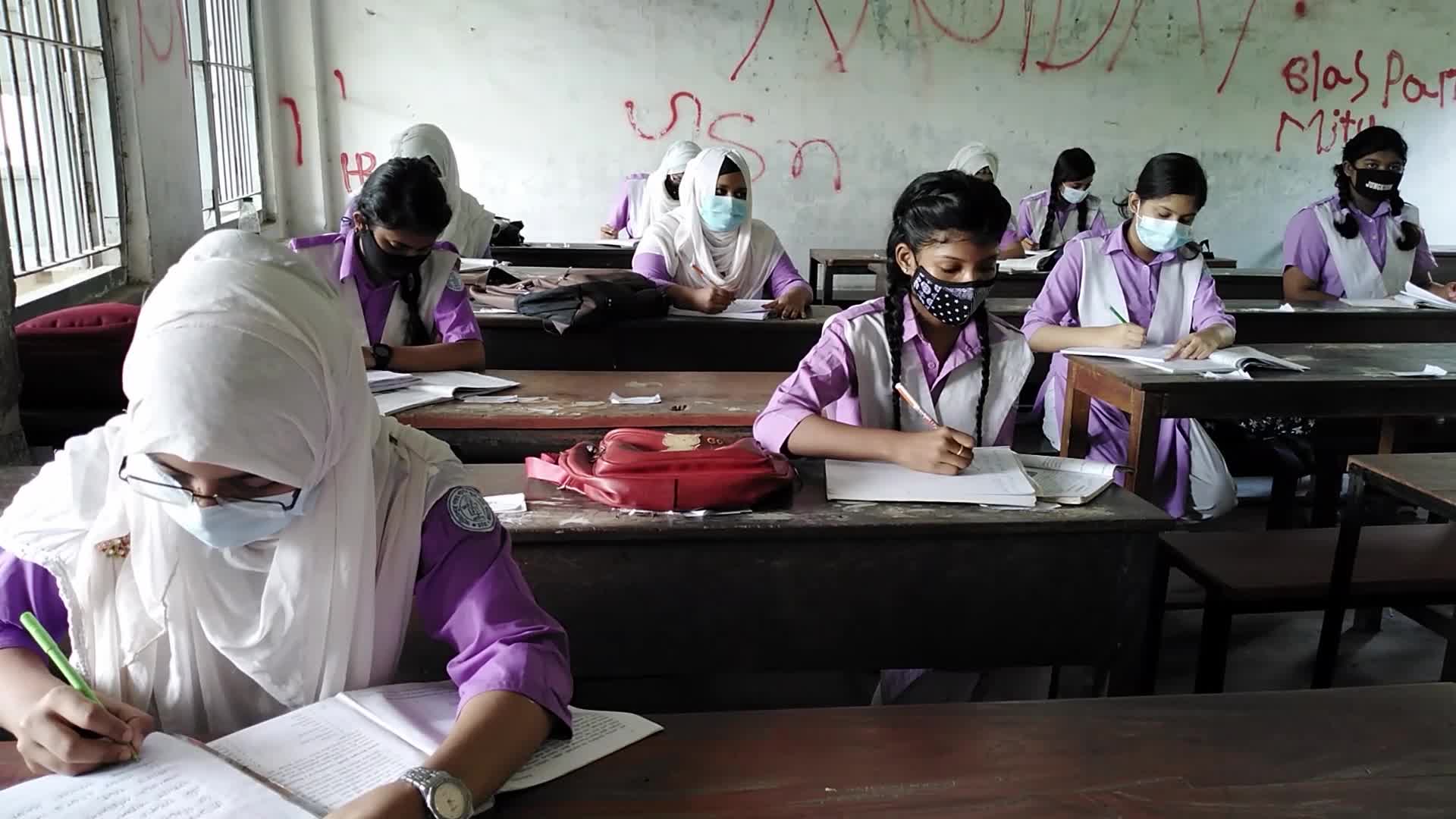Back to school after almost a year and half in Dhaka, Bangladesh