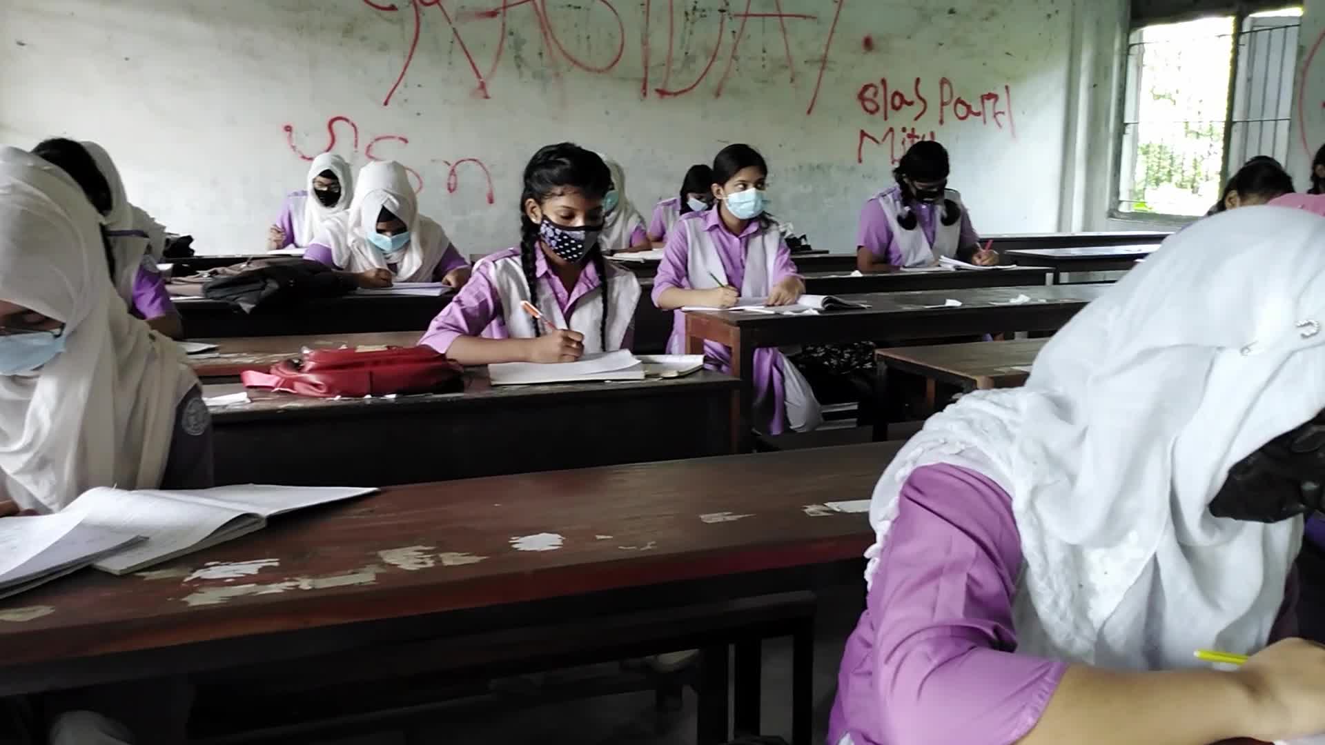 Back to school after almost a year and half in Dhaka, Bangladesh