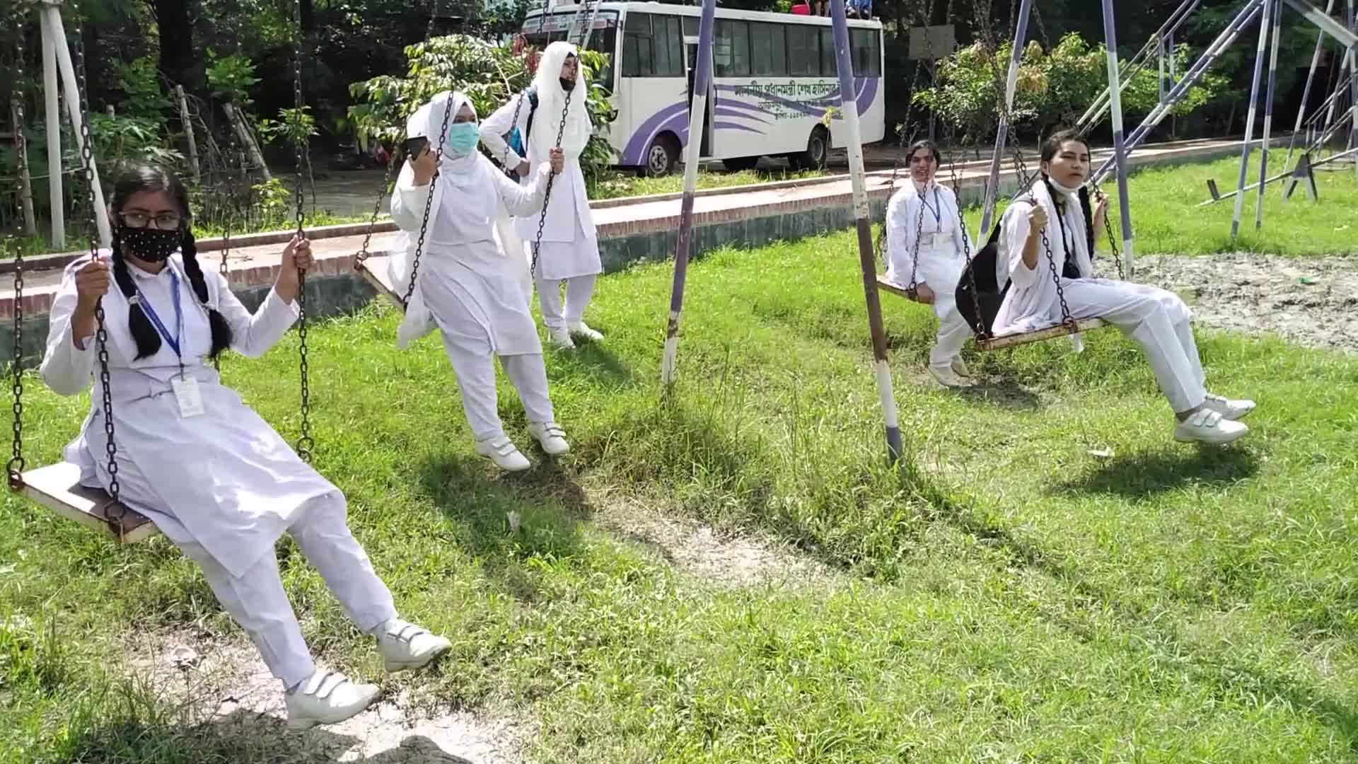 Back to school after almost a year and half in Dhaka, Bangladesh