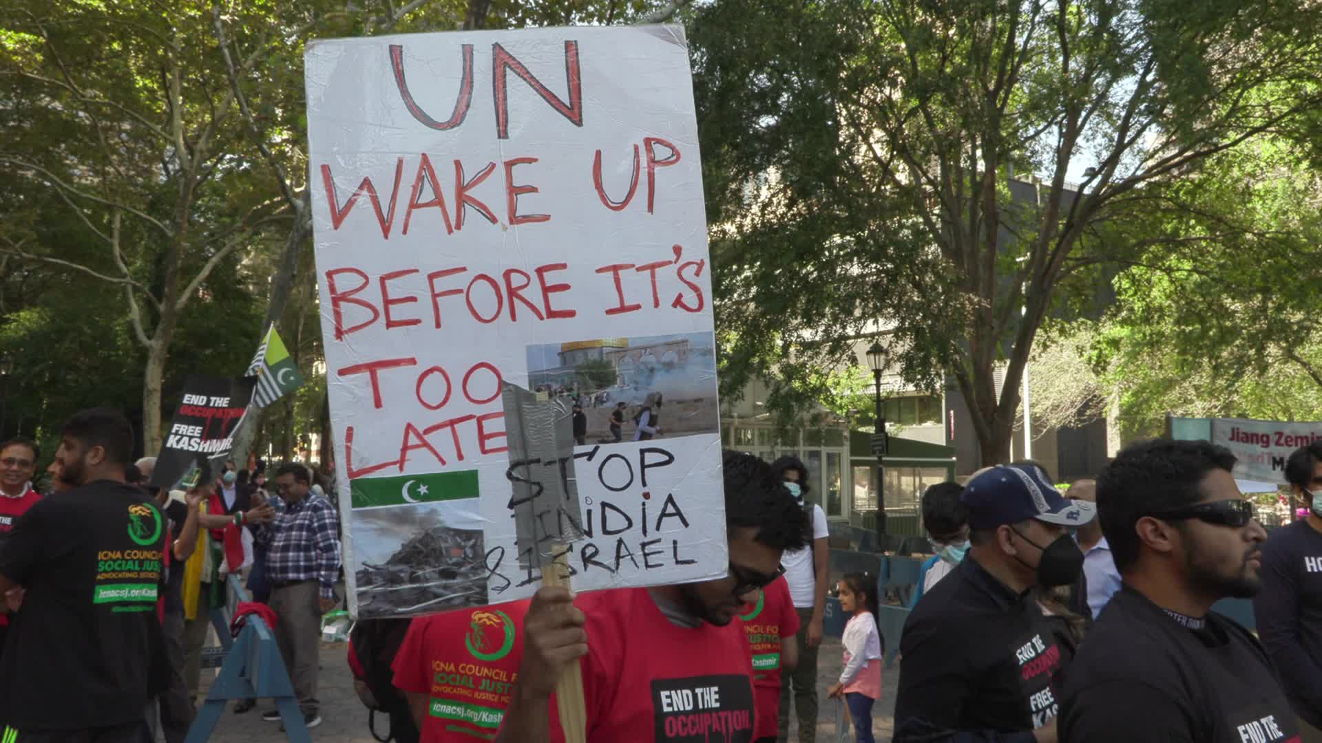 NYC: Protest for Kashmir