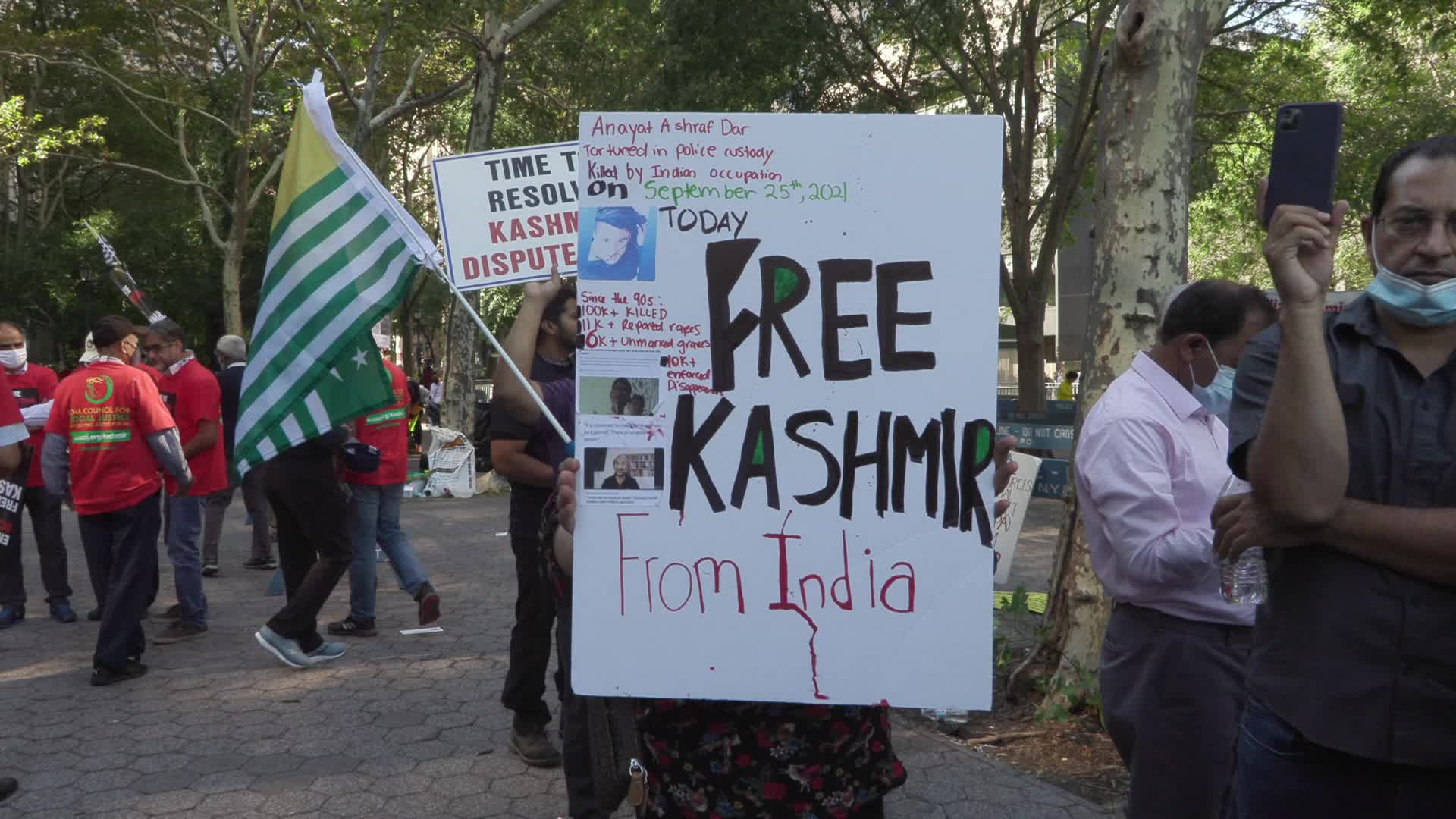 NYC: Protest for Kashmir