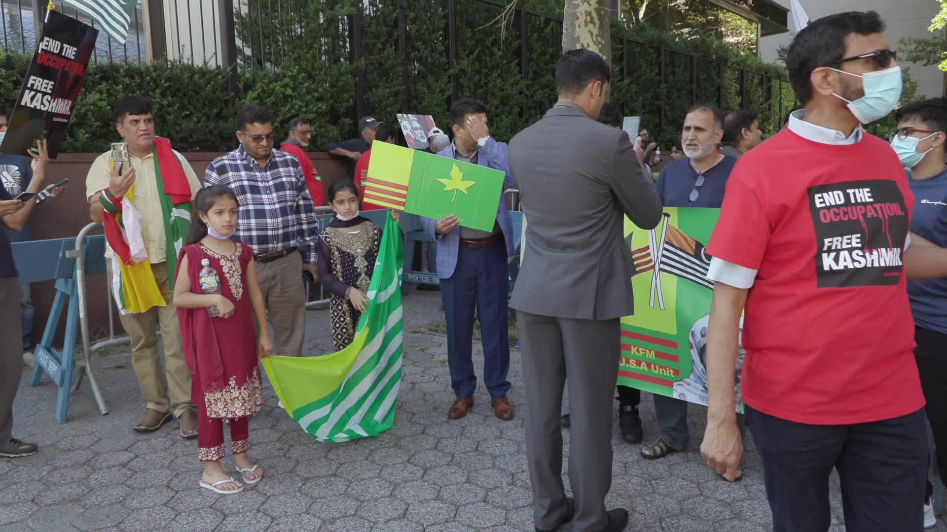 NYC: Protest for Kashmir