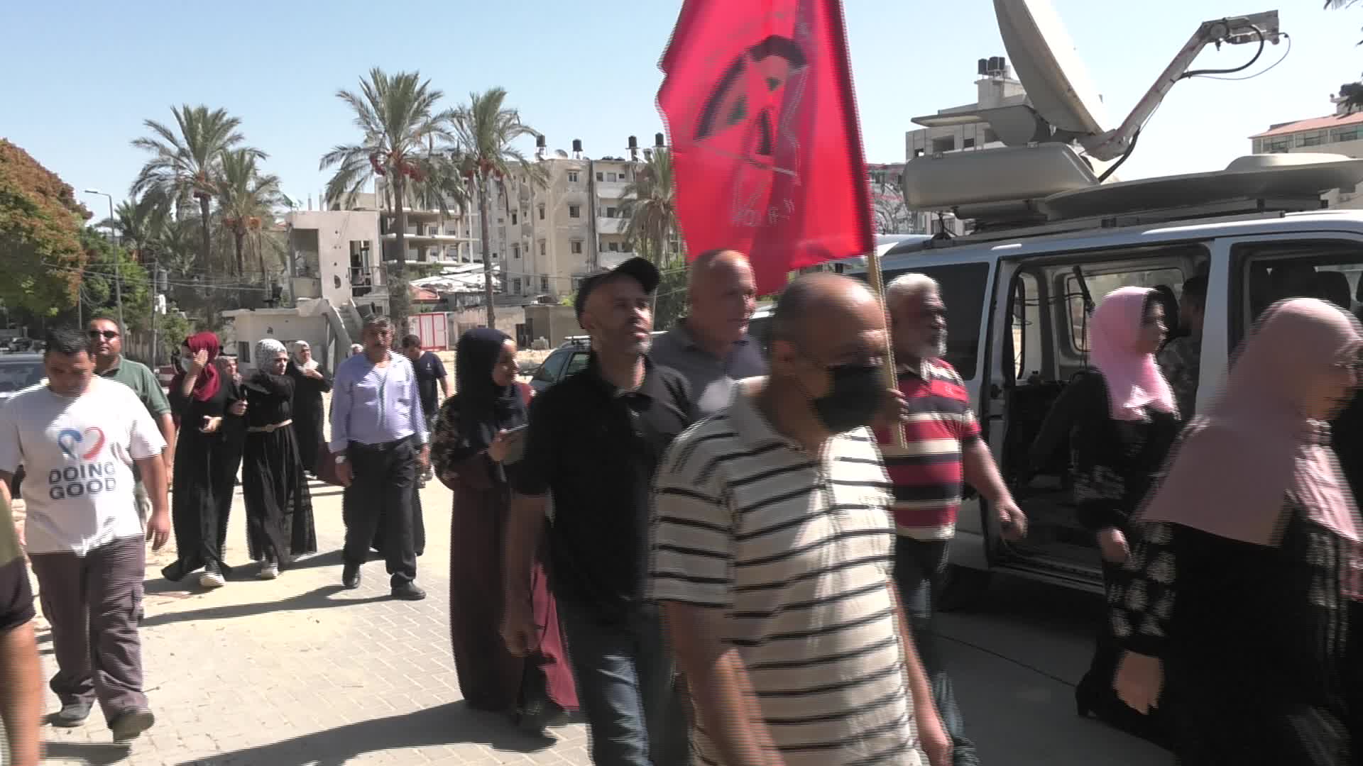 Demonstration In Solidarity With Palestinians In Israeli Jails