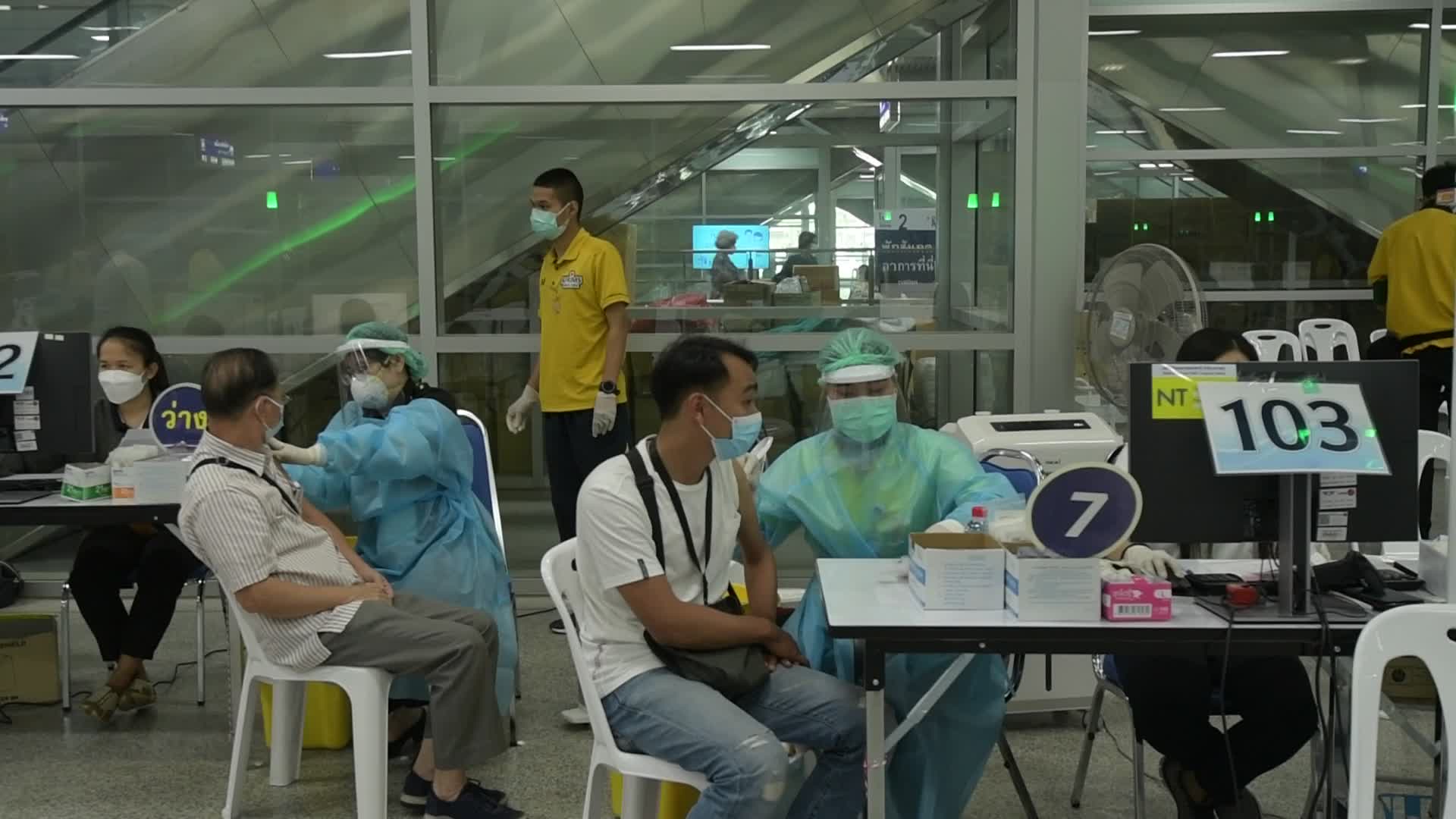 COVID-19 Vaccination Centre In Bangkok, Thailand