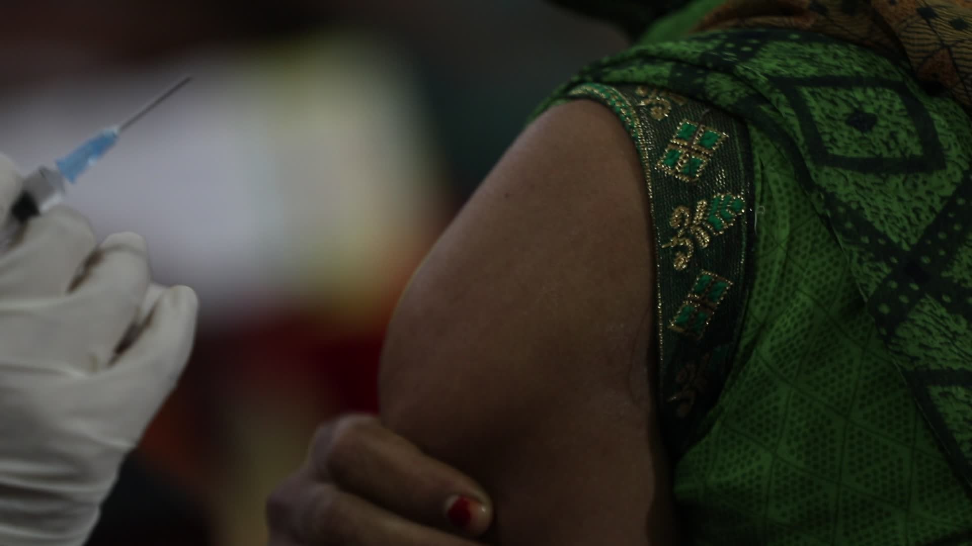 Coronavirus vaccination in Mumbai, India