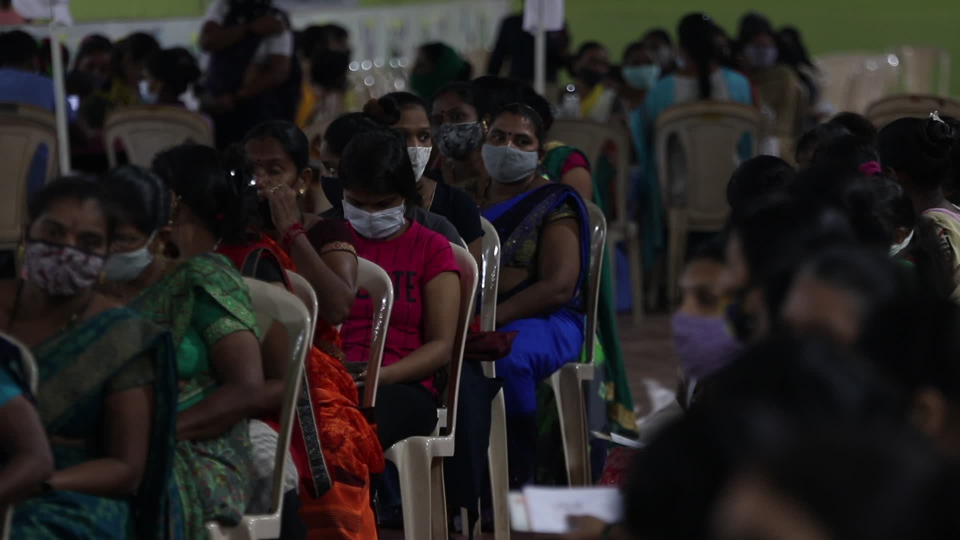 Coronavirus vaccination in Mumbai, India