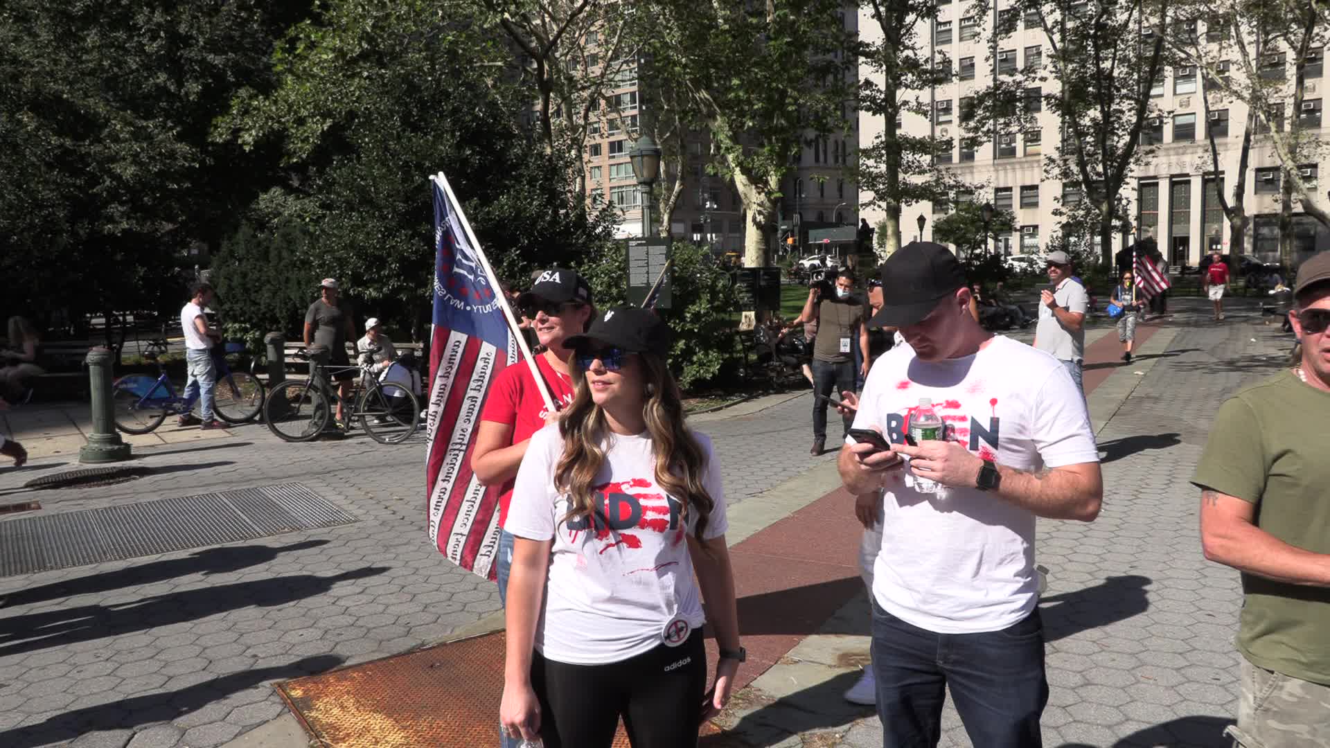 NYC: Anti-Mandate Teachers for Choice Walk Out