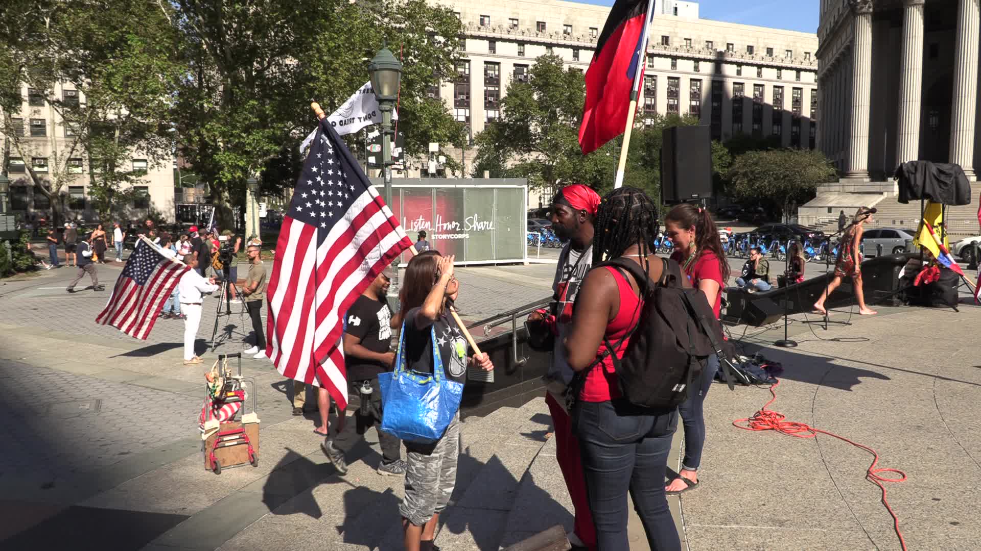NYC: Anti-Mandate Teachers for Choice Walk Out