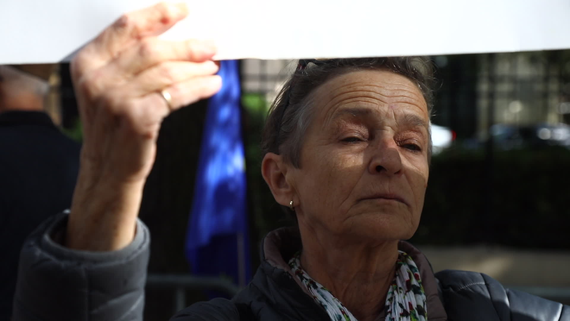 Rally at Constitutional Tribunal in Warsaw over primacy of EU law
