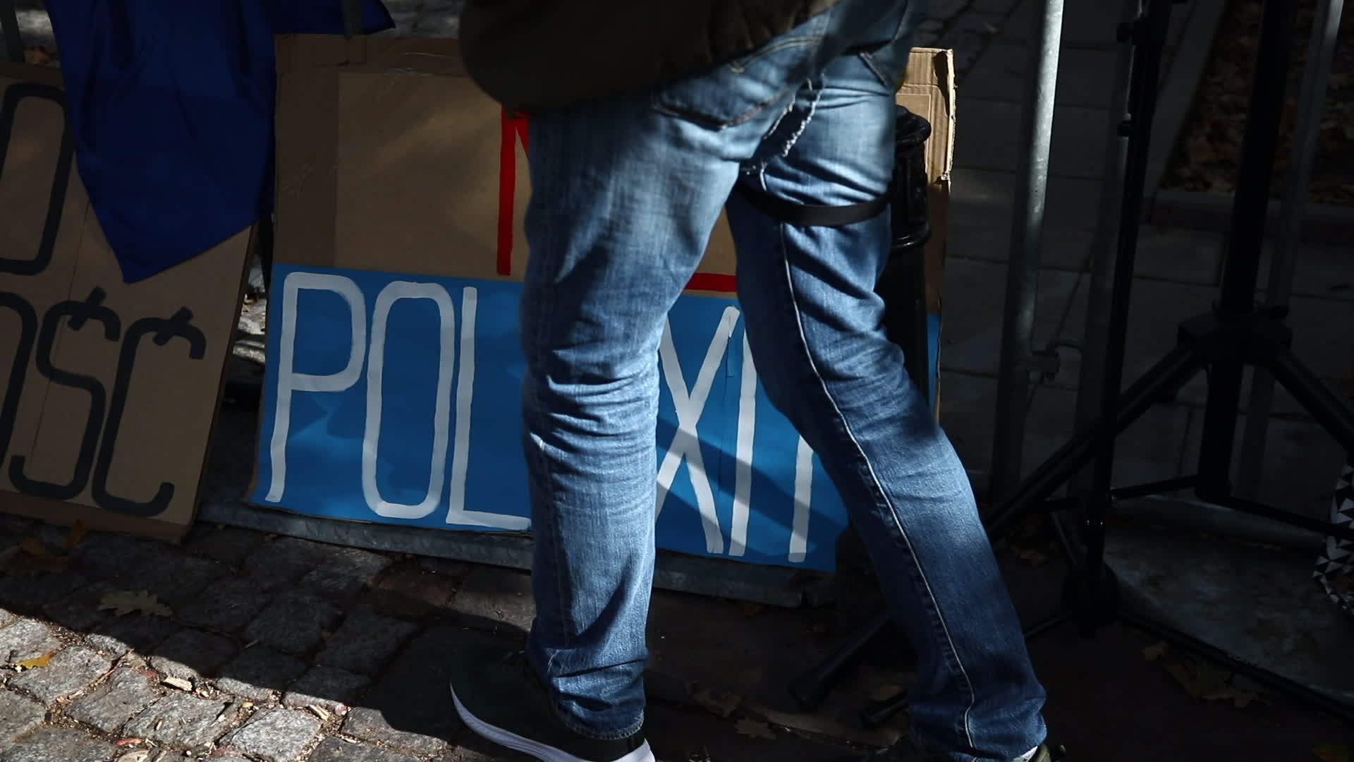 Rally at Constitutional Tribunal in Warsaw over primacy of EU law