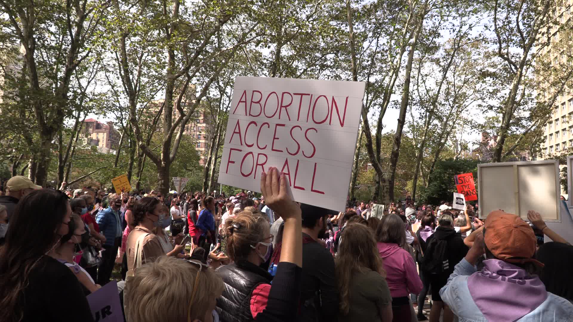 Women's March For Abortion Rights In New York City