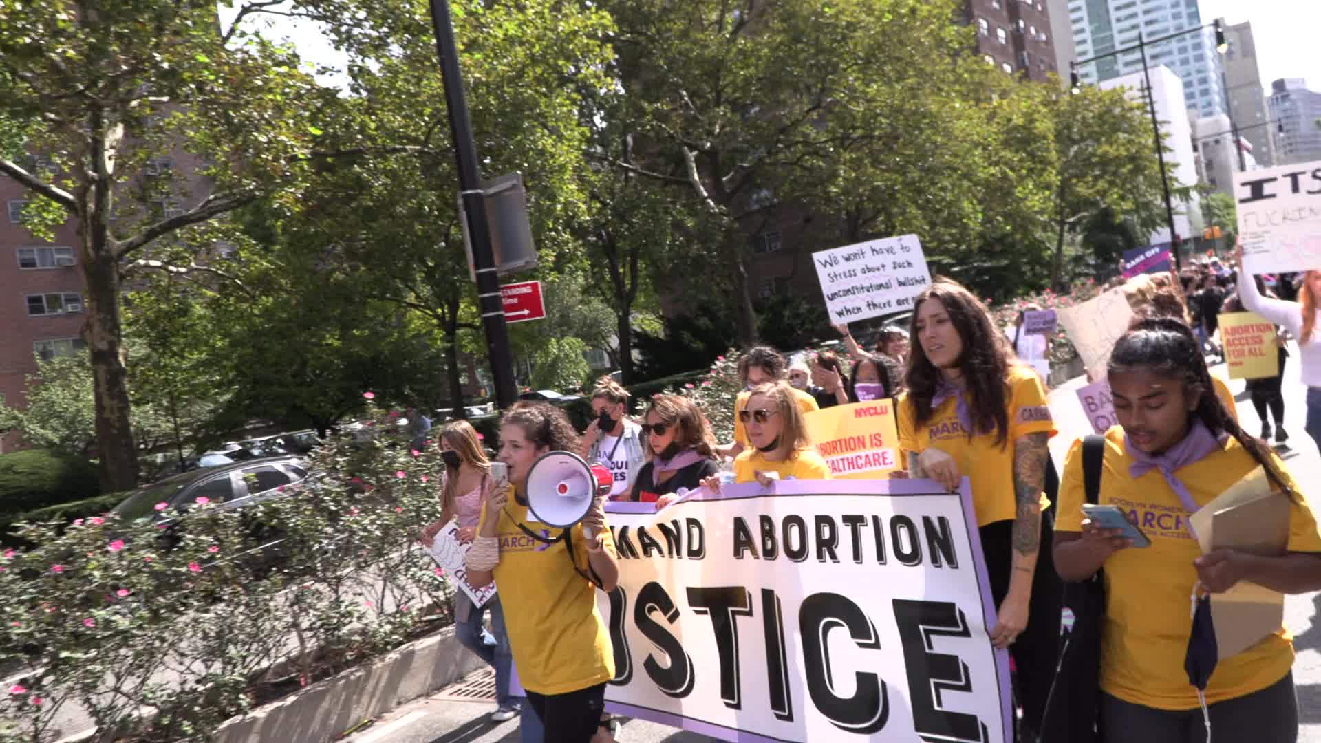 Women's March For Abortion Rights In New York City