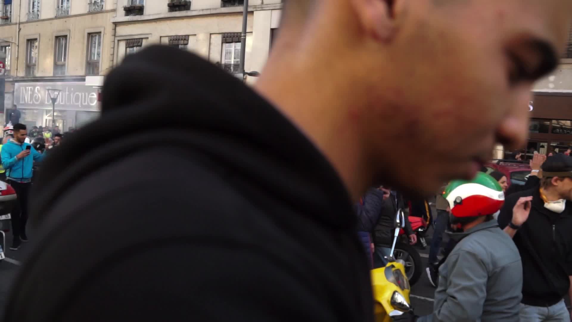 'Yellow Vests Act 15' Demonstration In Lyon