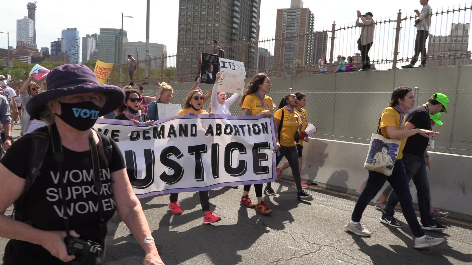 Women's March For Abortion Rights In New York City