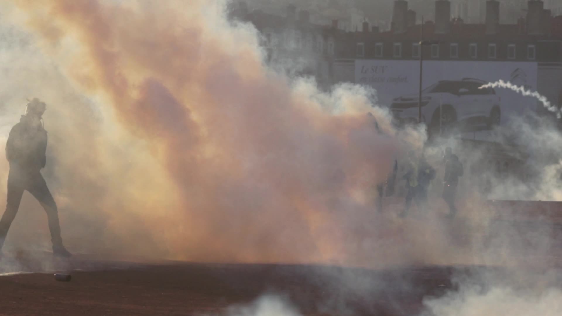 'Yellow Vests Act 15' Demonstration In Lyon