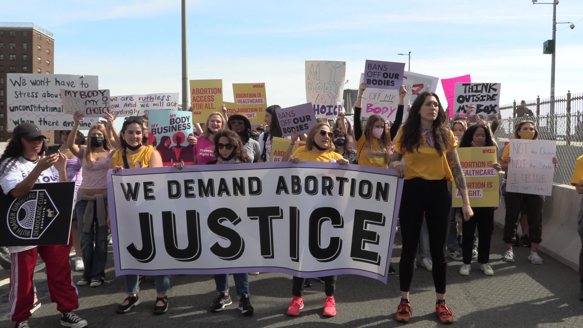 Women's March For Abortion Rights In New York City