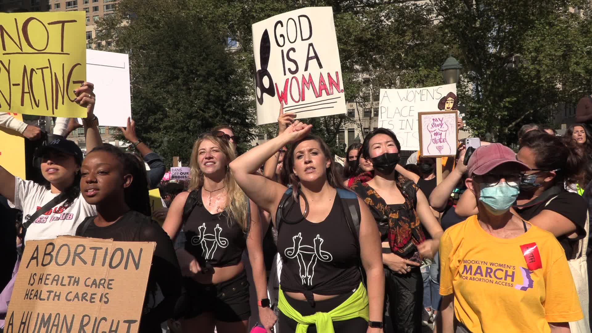 Women's March For Abortion Rights In New York City