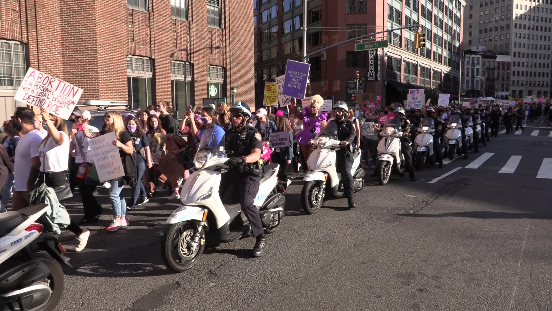 Women's March For Abortion Rights In New York City