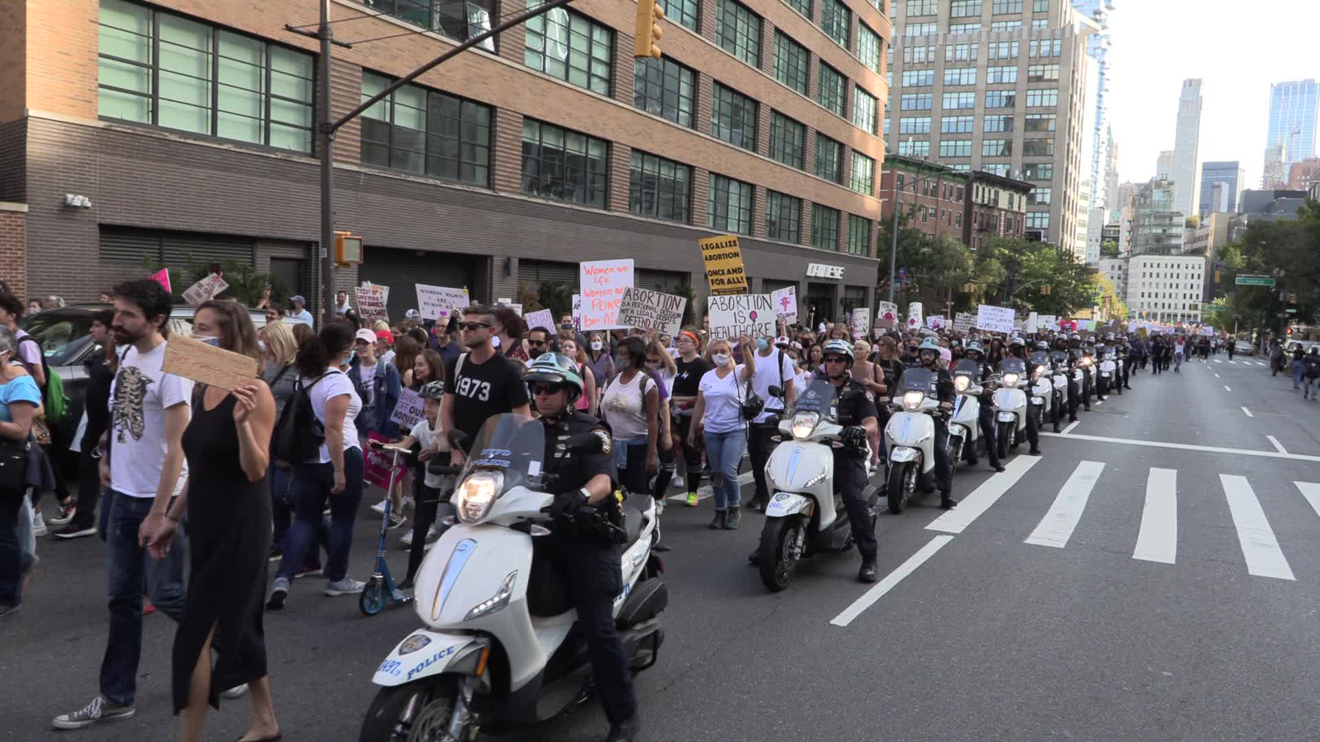 Women's March For Abortion Rights In New York City