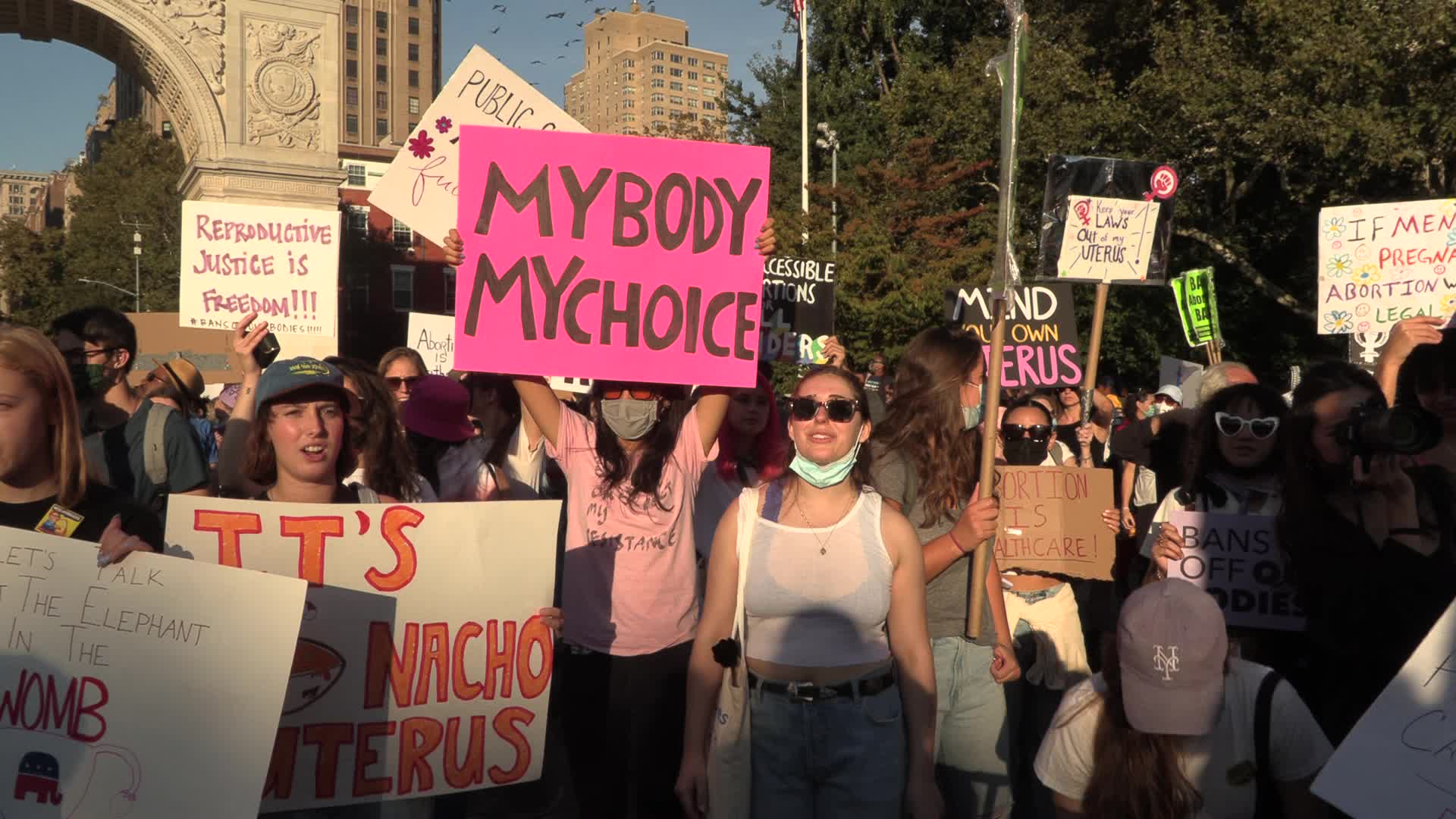 Women's March For Abortion Rights In New York City