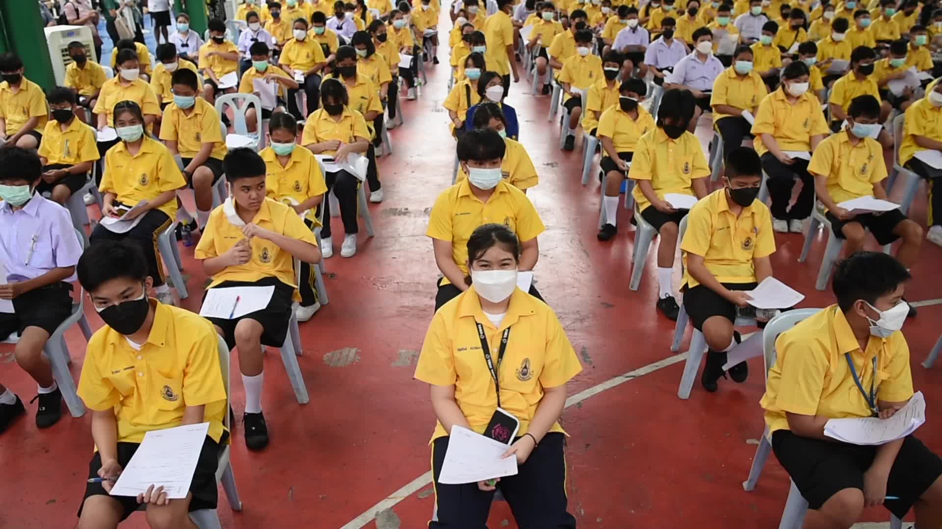 COVID-19 vaccination with Pfizer vaccine for students in Bangkok, Thailand