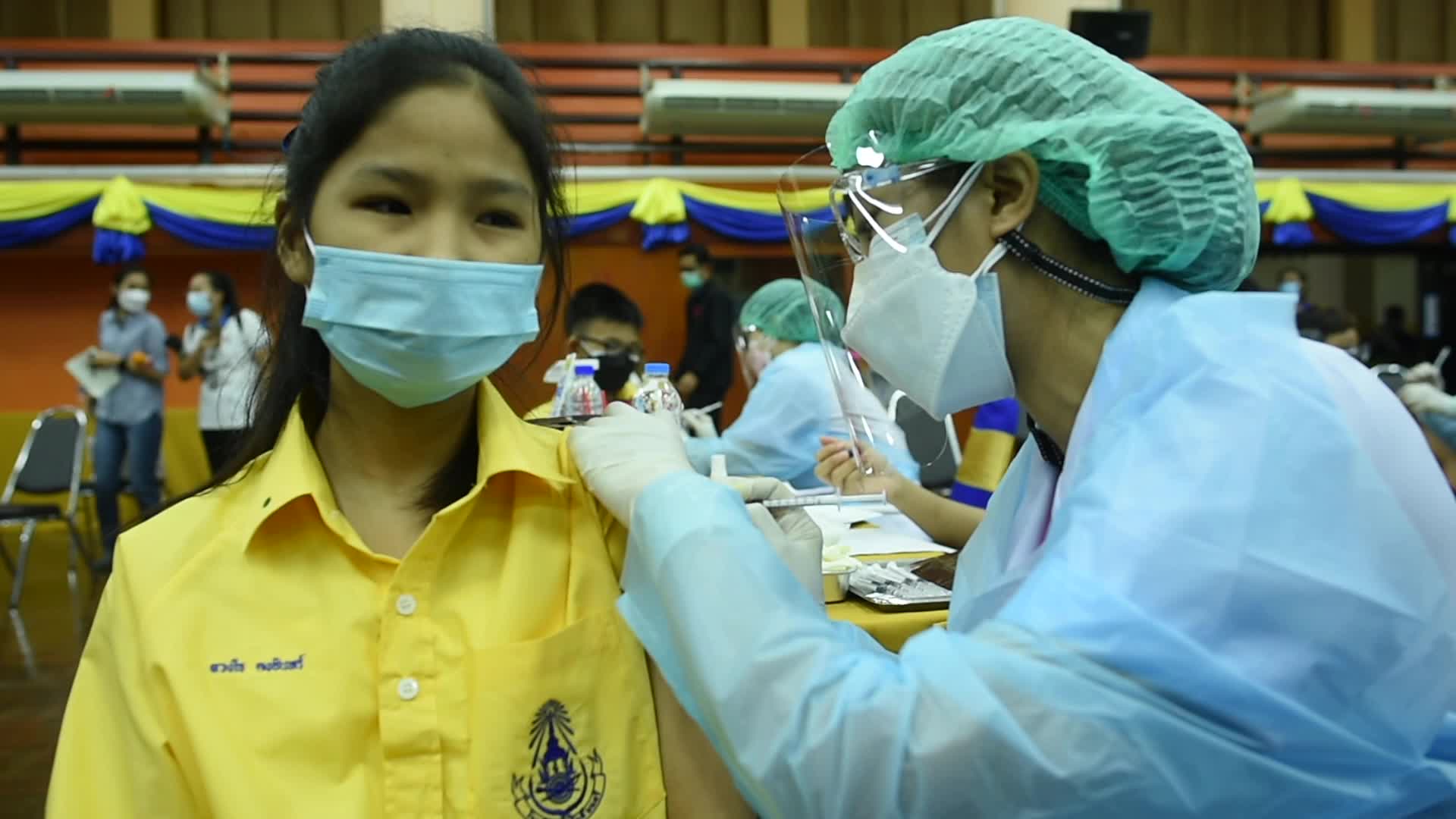 COVID-19 vaccination with Pfizer vaccine for students in Bangkok, Thailand
