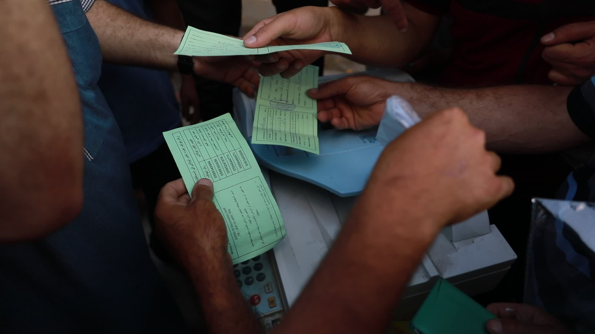 Tens of thousands in Gaza line up for Israeli work permits