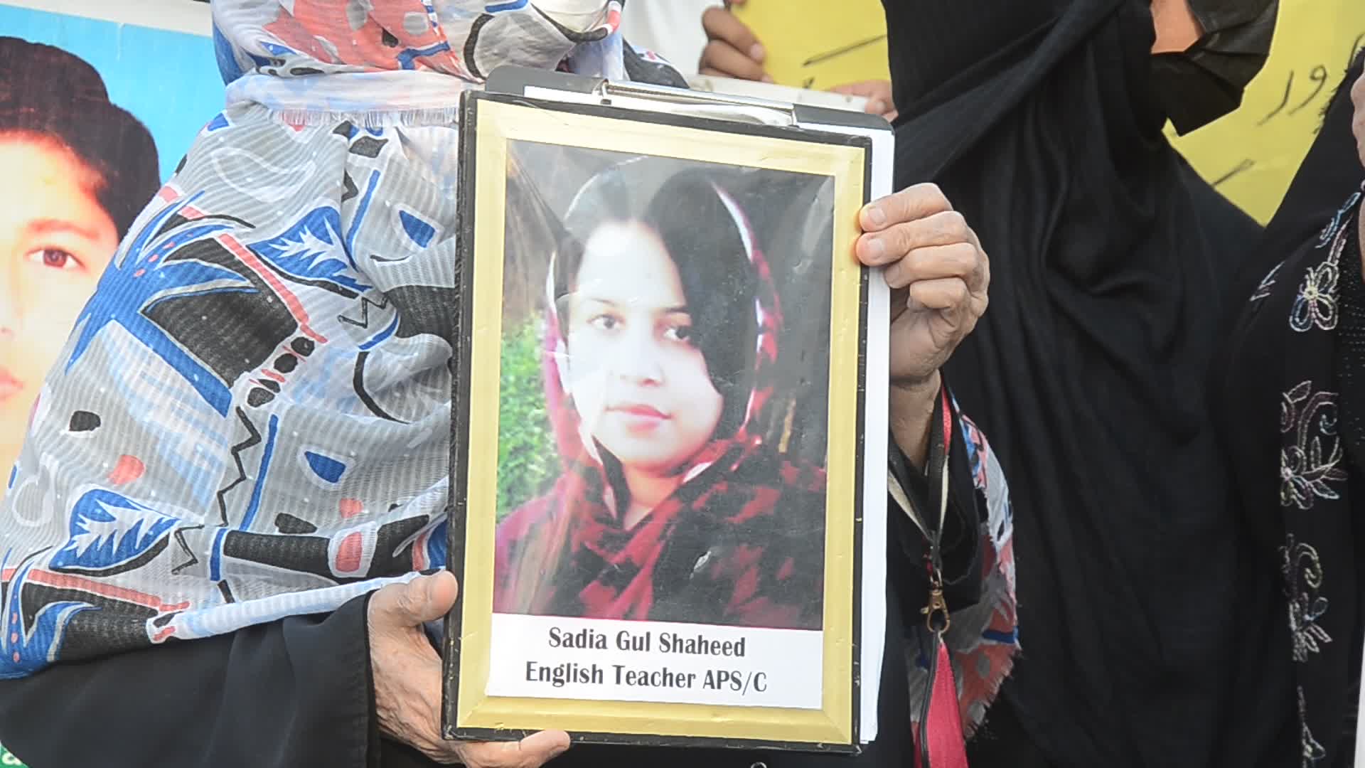 Parents of army public school attack victims demand justice in Peshawar