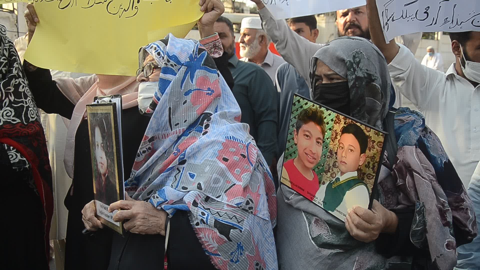 Parents of army public school attack victims demand justice in Peshawar