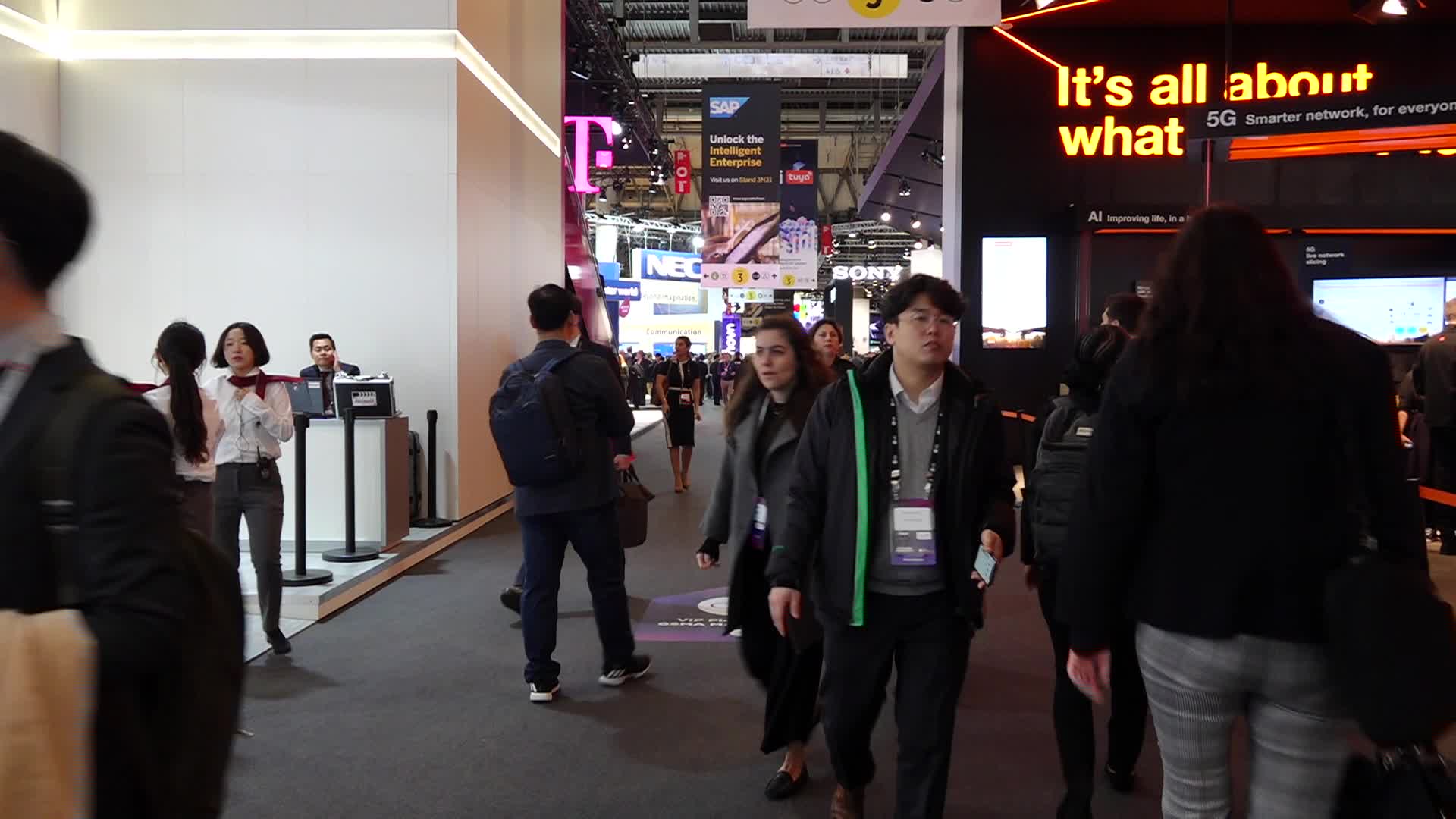 Mobile World Congress - Day 1
