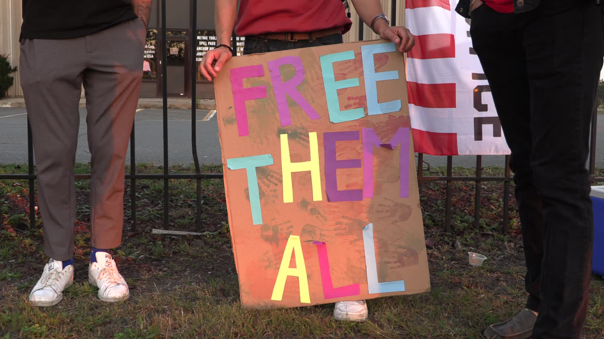 NJ: ICE protest at Hudson County Correctional Center