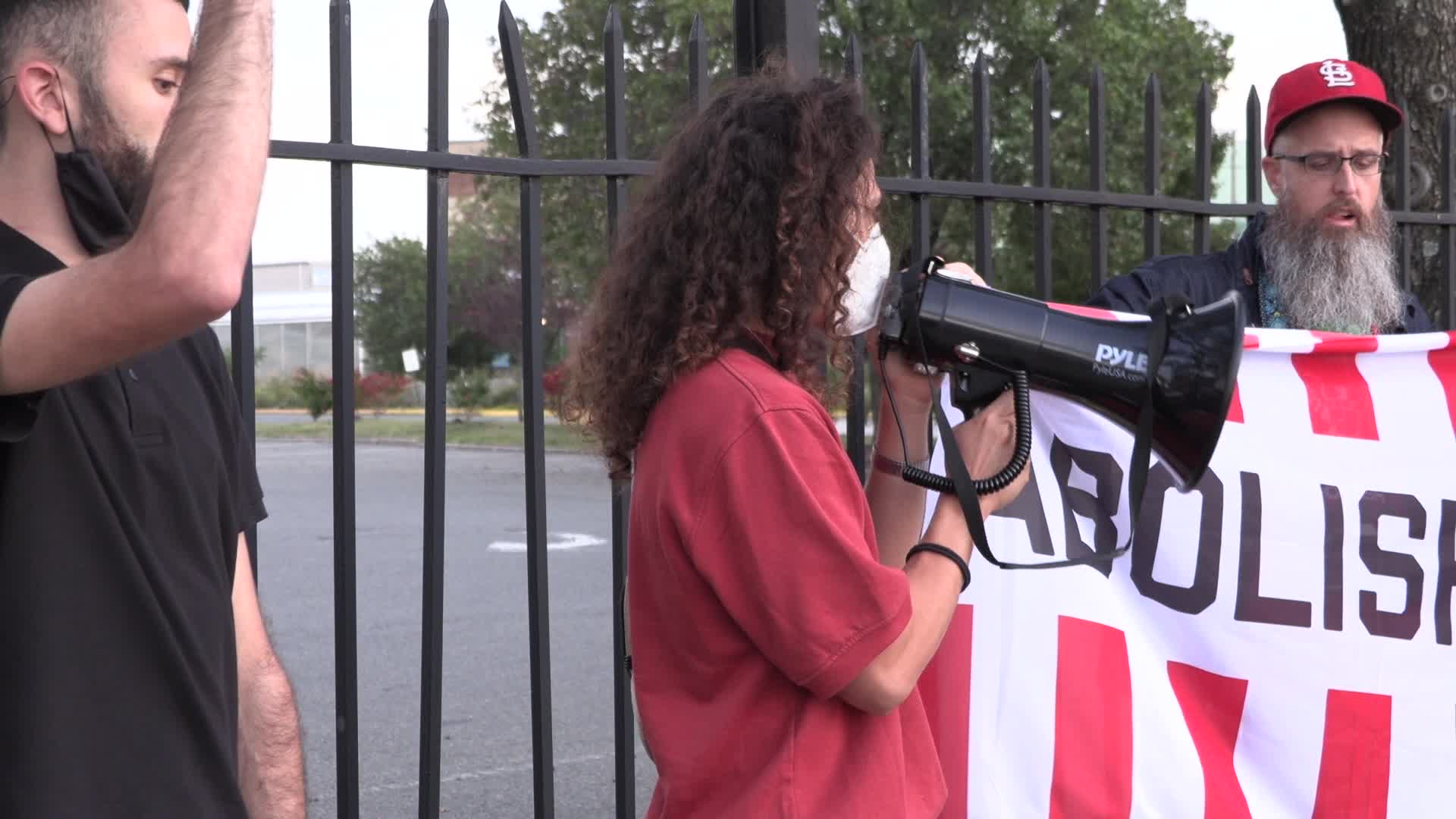NJ: ICE protest at Hudson County Correctional Center