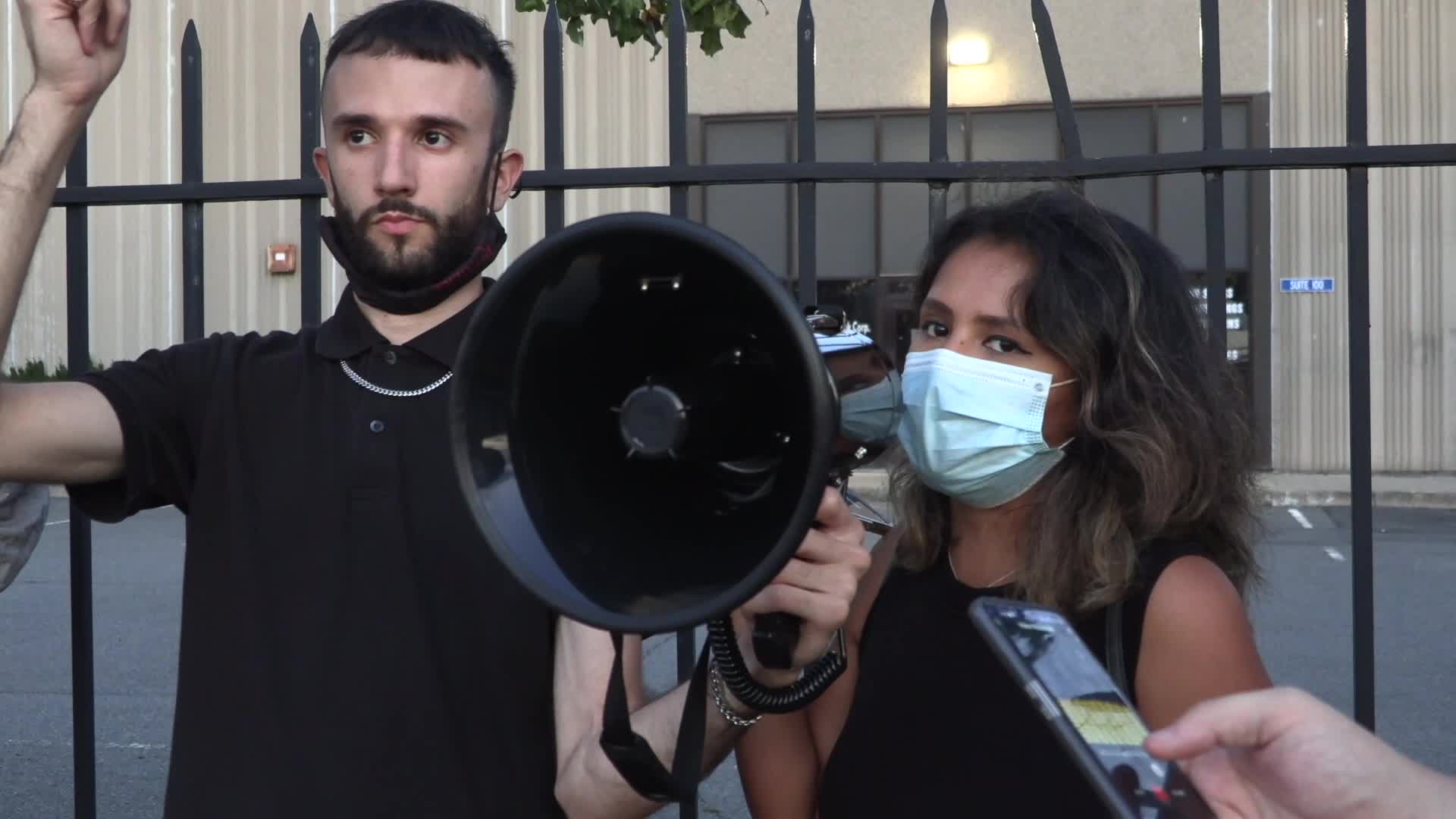 NJ: ICE protest at Hudson County Correctional Center