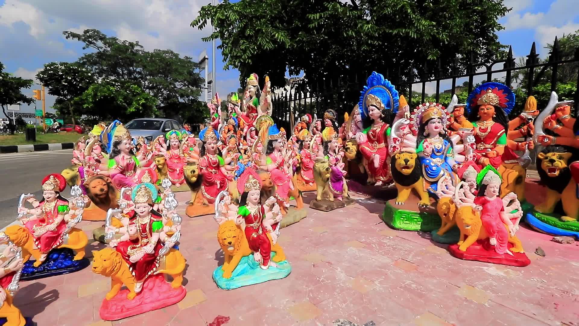 Durga Puja Preparation in Jaipur 