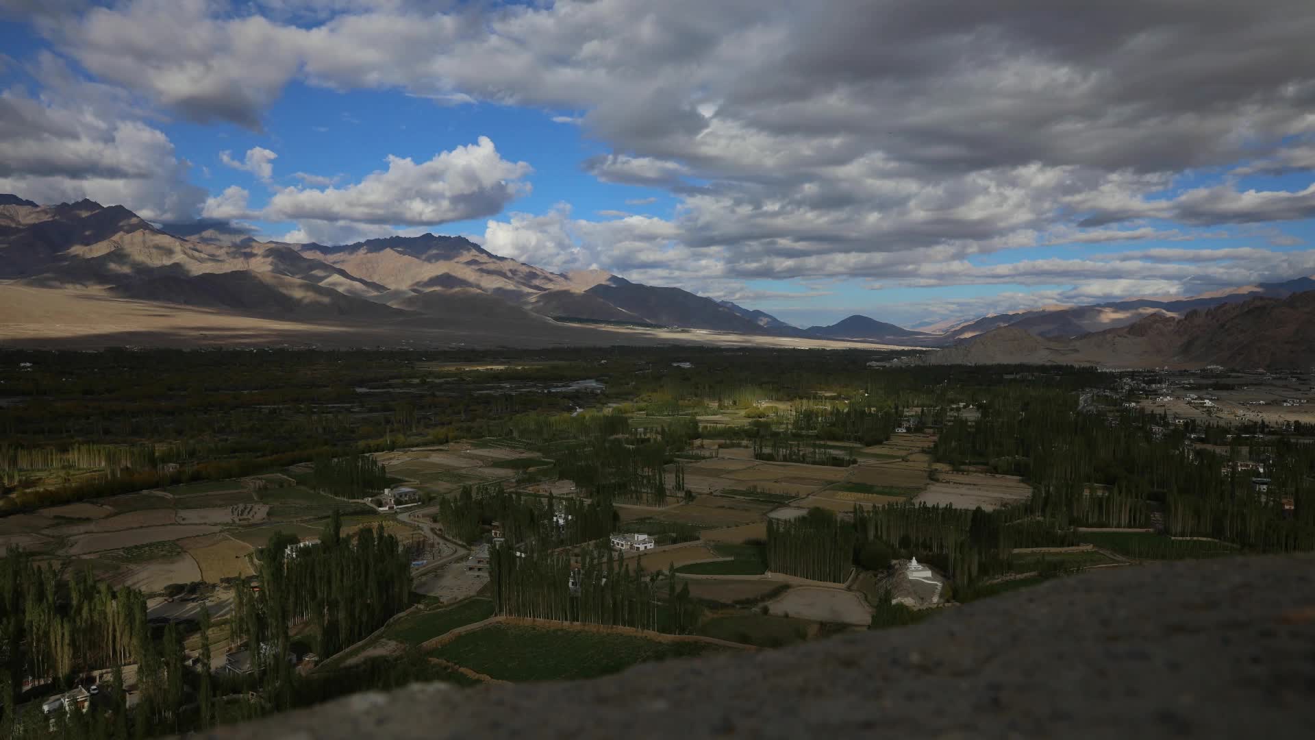 A Time-lapse video of Leh, Ladakh region in  India.