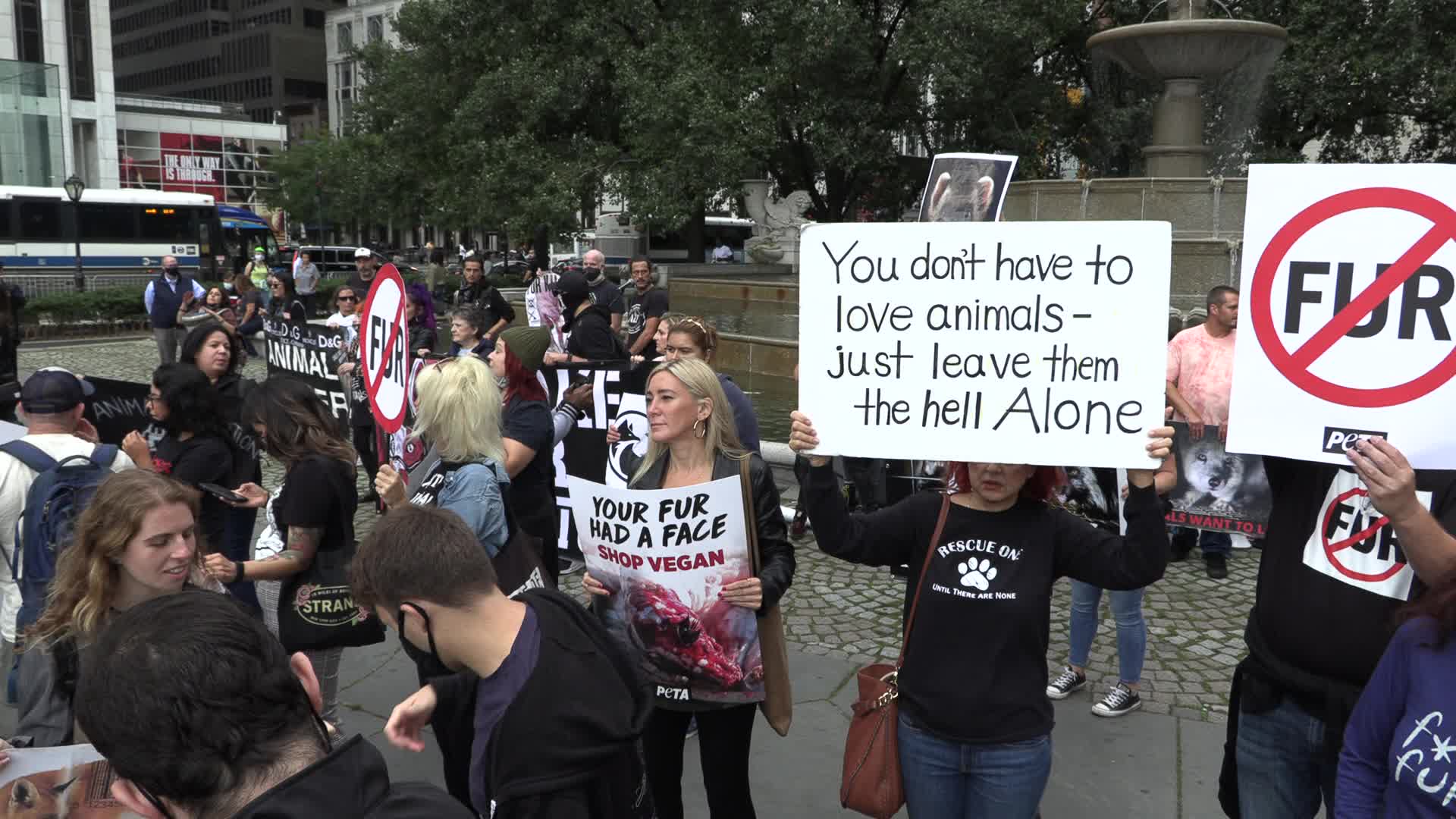 NYC: Anti-Fur March